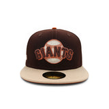 San Francisco Giants Two Tone Chocolate 59FIFTY Fitted