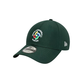 2023 World Baseball Classic Logo Green 9FORTY Velcro Adjustable Hat - Sports Treasures - 370409005