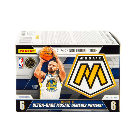 2024 - 25 Panini Mosaic Basketball Trading Cards Blaster Box - 36 Cards - Panini America - 