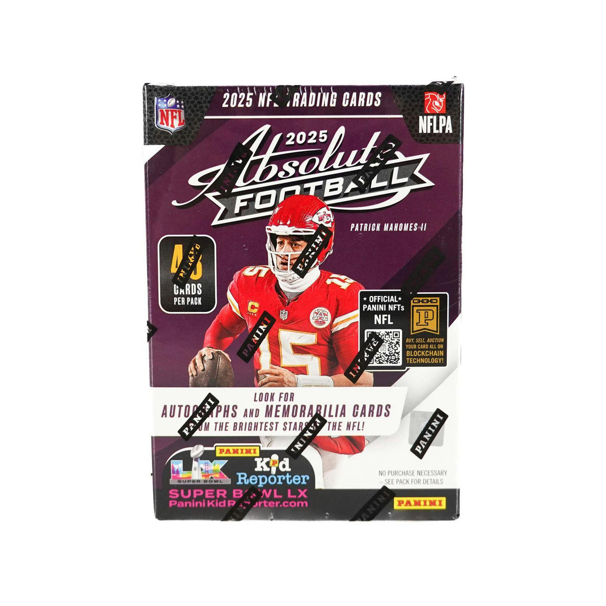 2025 Panini Absolute Football NFL Trading Cards Blaster Box - Panini America - 30020510016