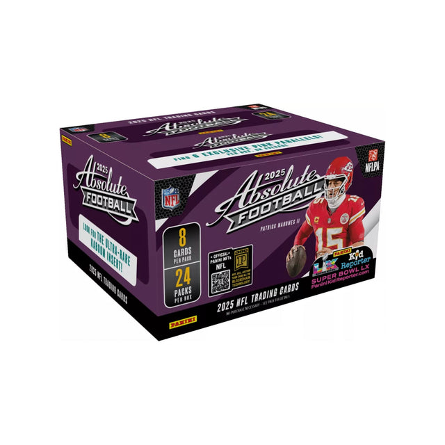 2025 Panini Absolute Football Retail Box 24 Packs 288 Cards - Panini America - 30020510016