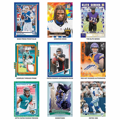 2025 Panini Donruss NFL Trading Cards 30 - Card Value Pack - Panini America - 