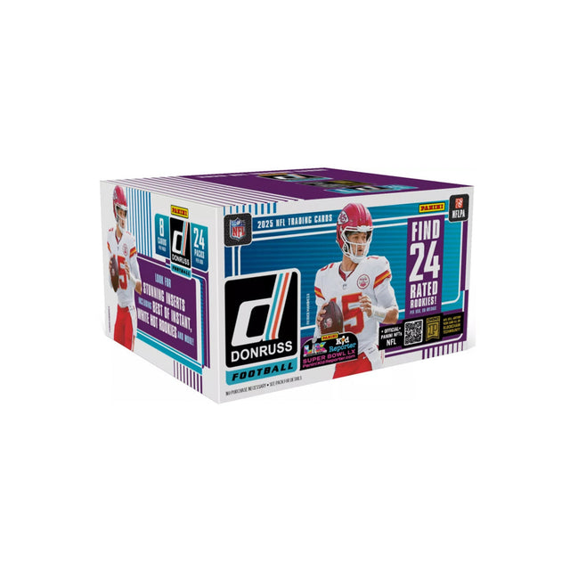 2025 Panini Donruss NFL Trading Cards Retail Box 24 packs - Panini America - 30020510020