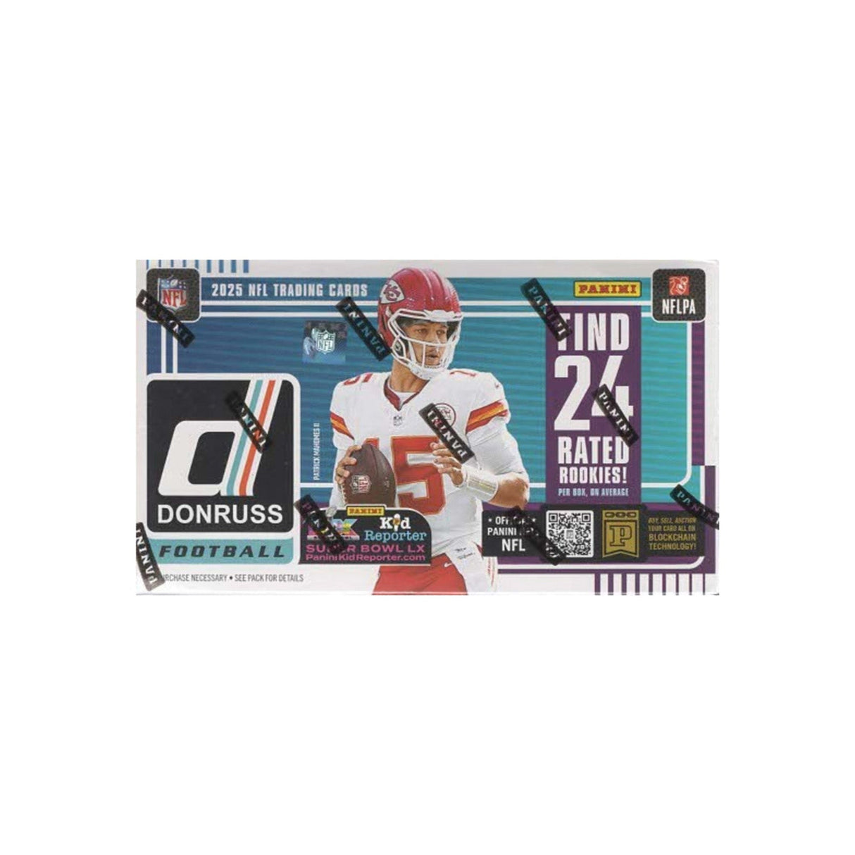 2025 Panini Donruss NFL Trading Cards Retail Box 24 packs - Panini America - 30020510020