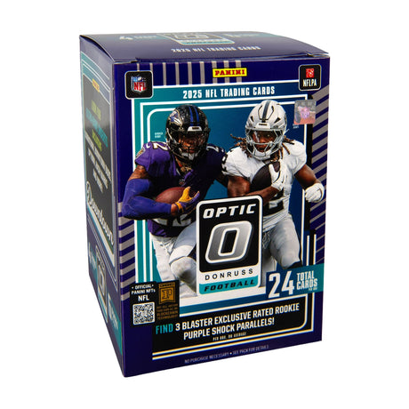 2025 Panini Donruss Optic Football Trading Cards Blaster Box - 24 Cards - Panini America - 30020510024