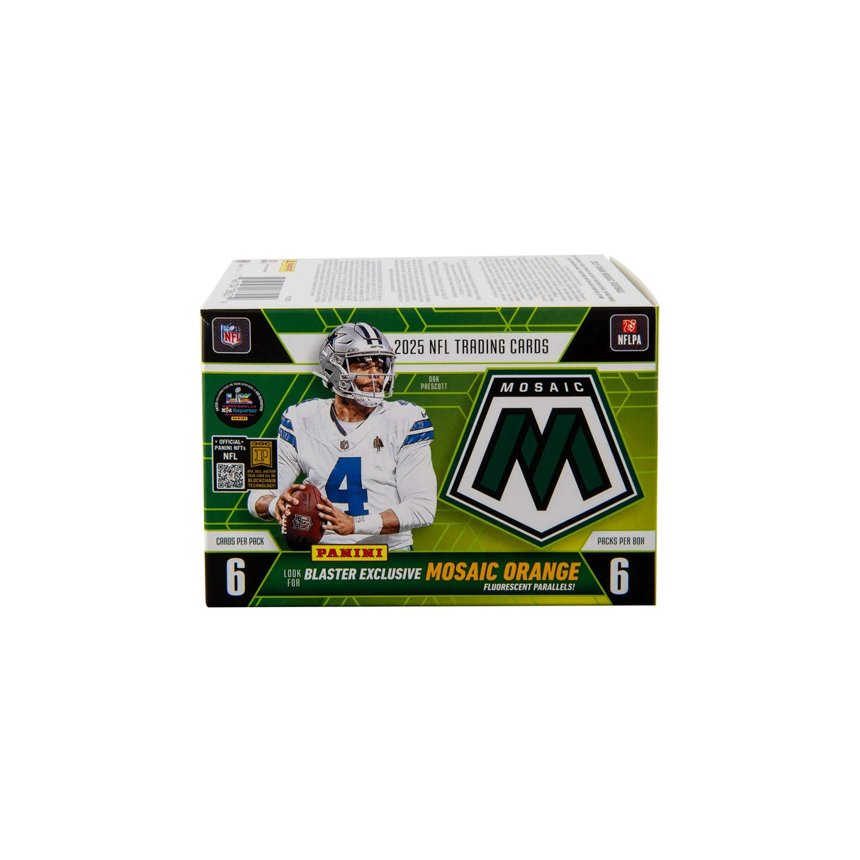 2025 Panini Mosaic NFL Trading Cards Blaster Box - Panini America - 30020510019