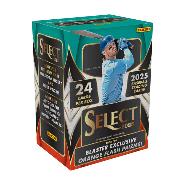2025 Panini Select Baseball Trading Cards Blaster Box - 24 Cards Total - Panini America - 30020540007