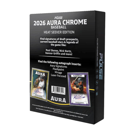 2026 Pulse Aura Chrome Baseball Heat Seeker Edition Box - Ultra Pro - 30020640002