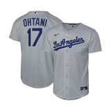 Youth Los Angeles Dodgers Shohei Ohtani Gray Alternate Stadium Jersey