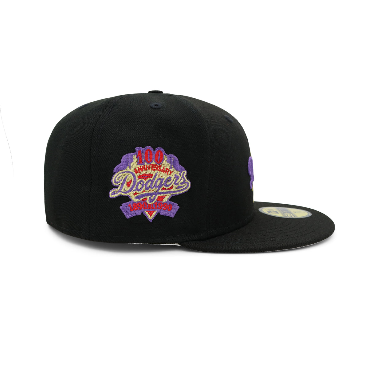 Los Angeles Dodgers Purple & Gold 100 Year Anniversary 59FIFTY Fitted