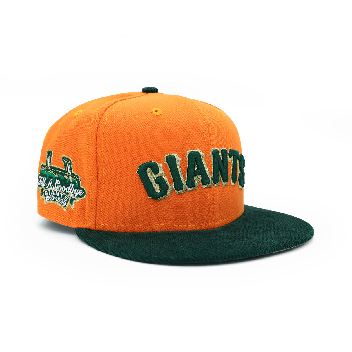 San Francisco Giants Orange and Forest Corduroy REALTREE® 59FIFTY