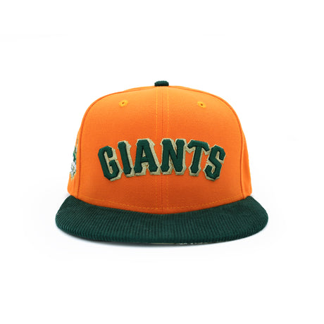 San Francisco Giants Orange and Forest Corduroy REALTREE® 59FIFTY