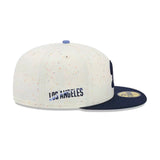 Los Angeles Dodgers Official City Connect Alternate Fitted Hat Splatter