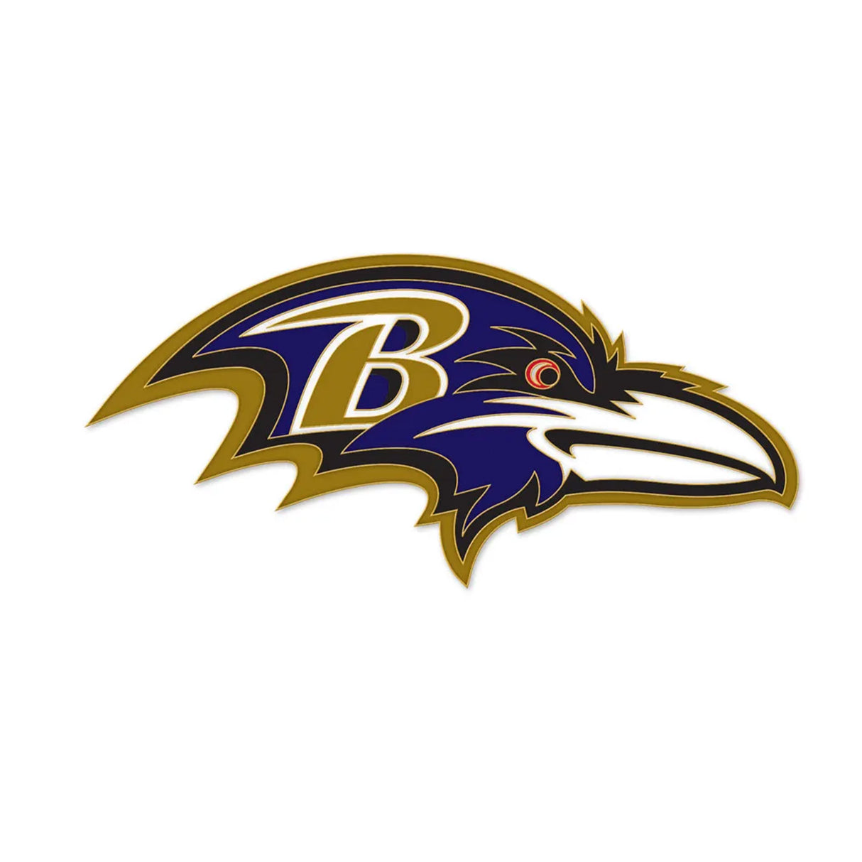 Baltimore Ravens Primary Logo Collector Enamel Pin