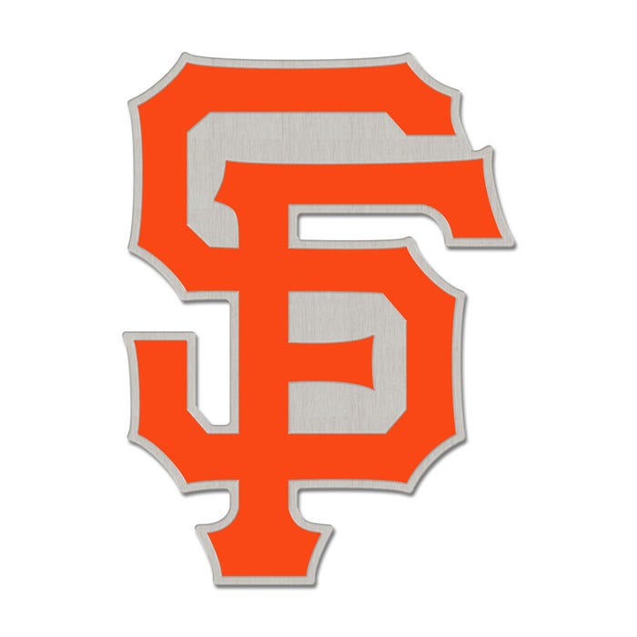 San Francisco Giants Interlocking SF Logo Collector Enamel Pin