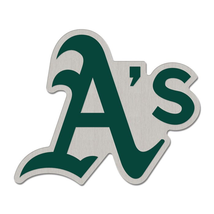Oakland Athletics Green A’s Logo Collector Pin