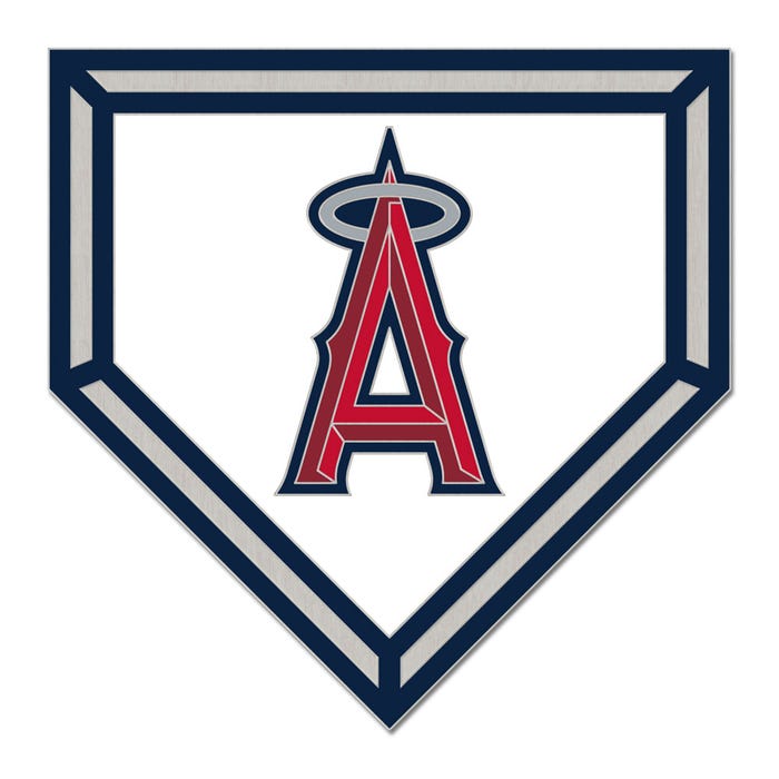 Los Angeles Angels Home Plate Logo Collector Enamel Pin