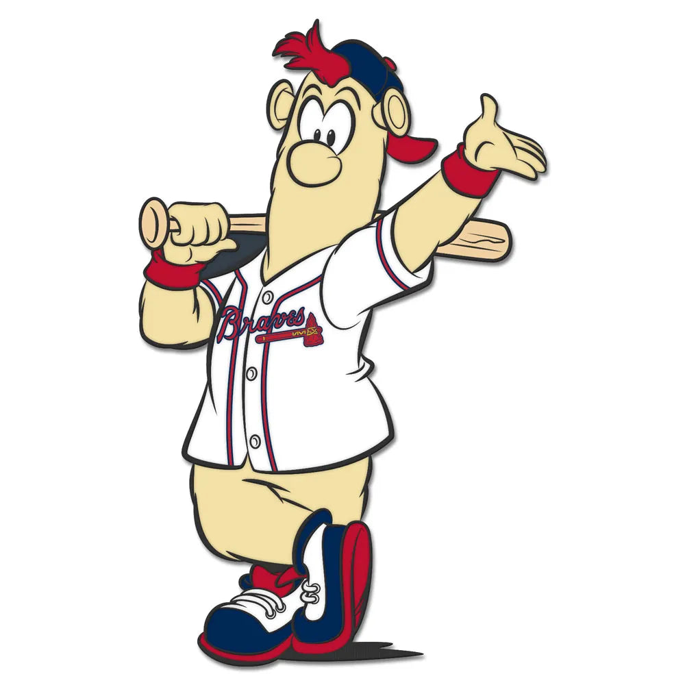 Atlanta Braves Homer Mascot Collector Enamel Pin