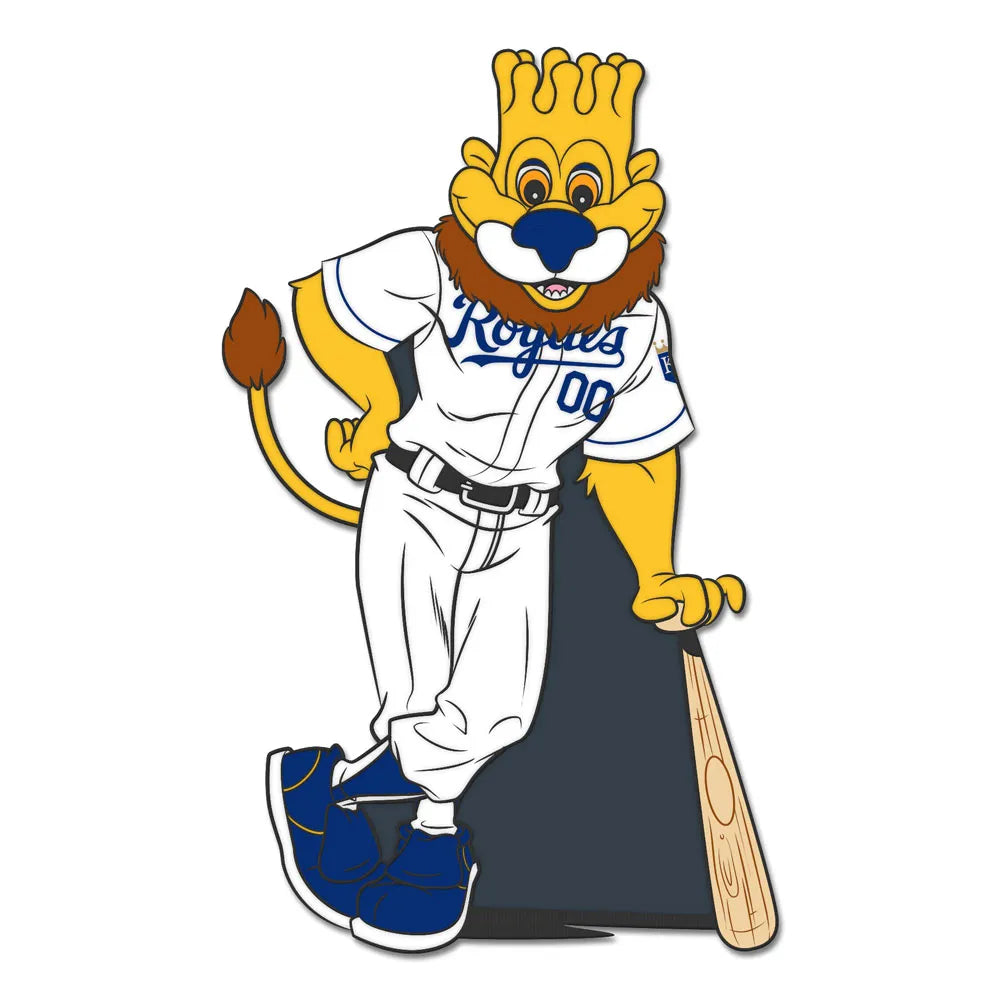 Kansas City Royals Sluggerrr Mascot Collector Enamel Pin