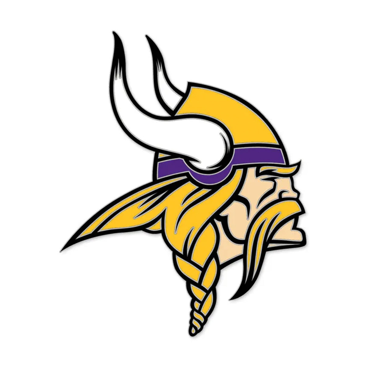 Minnesota Vikings Classic Viking Head Collector Enamel Pin