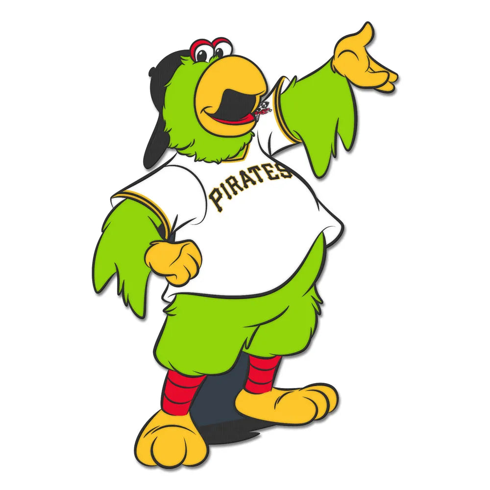 Pittsburgh Pirates Pirate Parrot Mascot Collector Enamel Pin