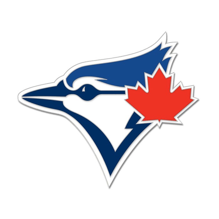 Toronto Blue Jays Maple Leaf Logo Collector Enamel Pin