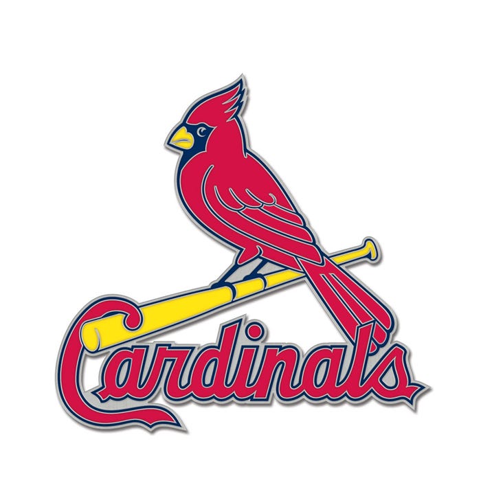 St. Louis Cardinals Birds on the Bat Collector Enamel Pin