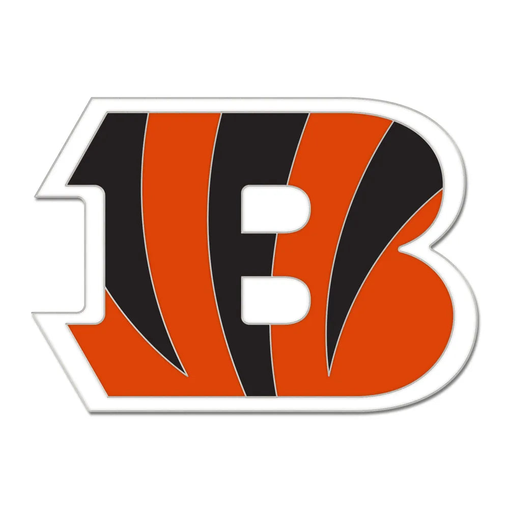 Cincinnati Bengals Tiger Stripe Logo Enamel Collector Pin