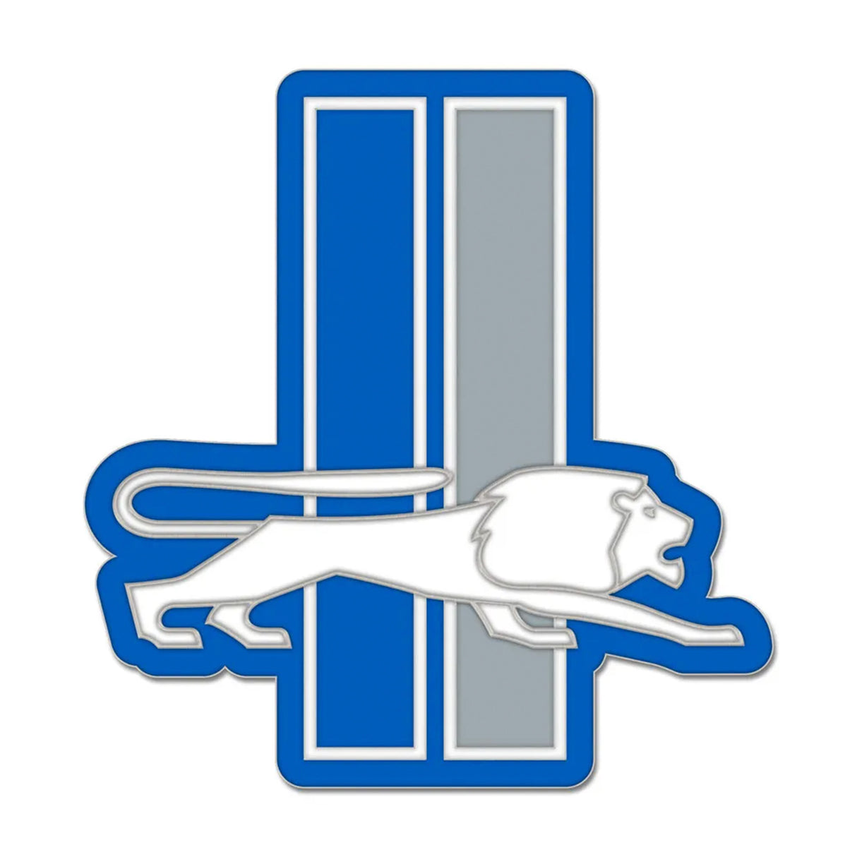 Detroit Lions Retro Stripe Collector Enamel Pin
