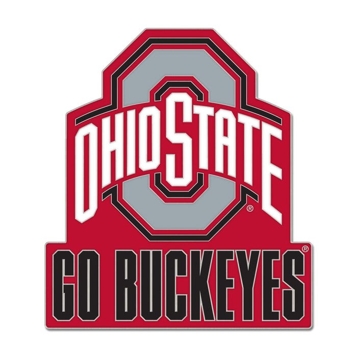 Ohio State Buckeyes Go Buckeyes Collector Enamel Pin