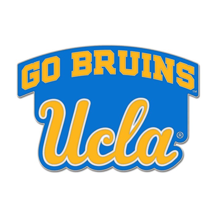 UCLA Bruins Go Bruins Blue Collector Enamel Pin
