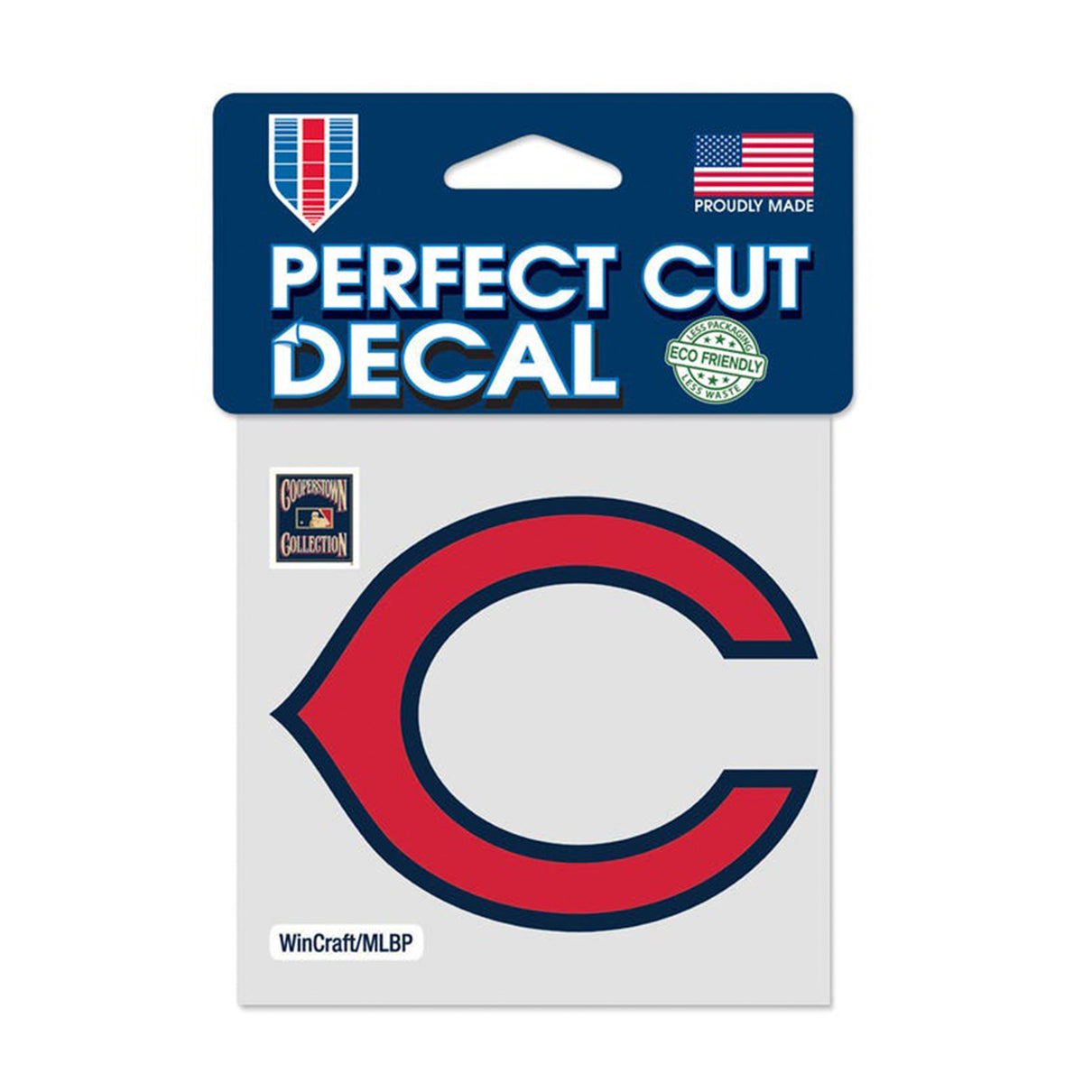 Cleveland Guardians Classic C Logo 4x4 Perfect Cut Decal
