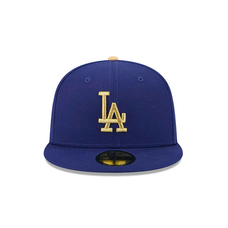 Los Angeles Dodgers New Era Royal 2025 Gold Collection 59FIFTY Fitted