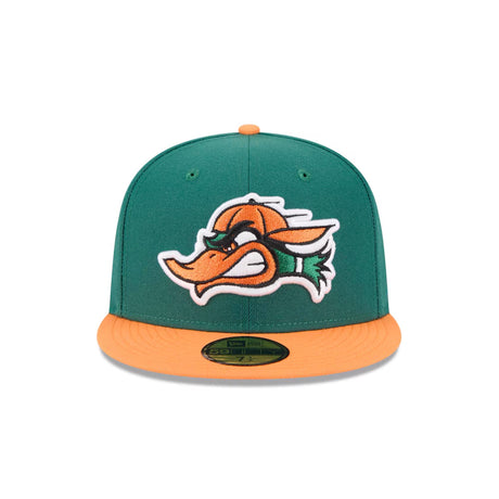 Arkansas Travellers Theme Night 59FIFTY Fitted Hat - Orange & Green