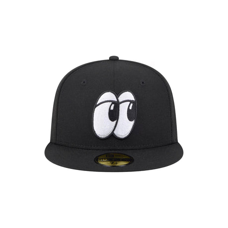 Chattanooga Lookouts Authentic Collection 59FIFTY Fitted Hat - Black