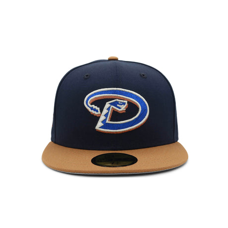 Arizona Diamondbacks Bronze Navy 59FIFTY Fitted