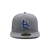 St. Louis Cardinals Busch Stadium Navy Storm 59FIFTY Fitted
