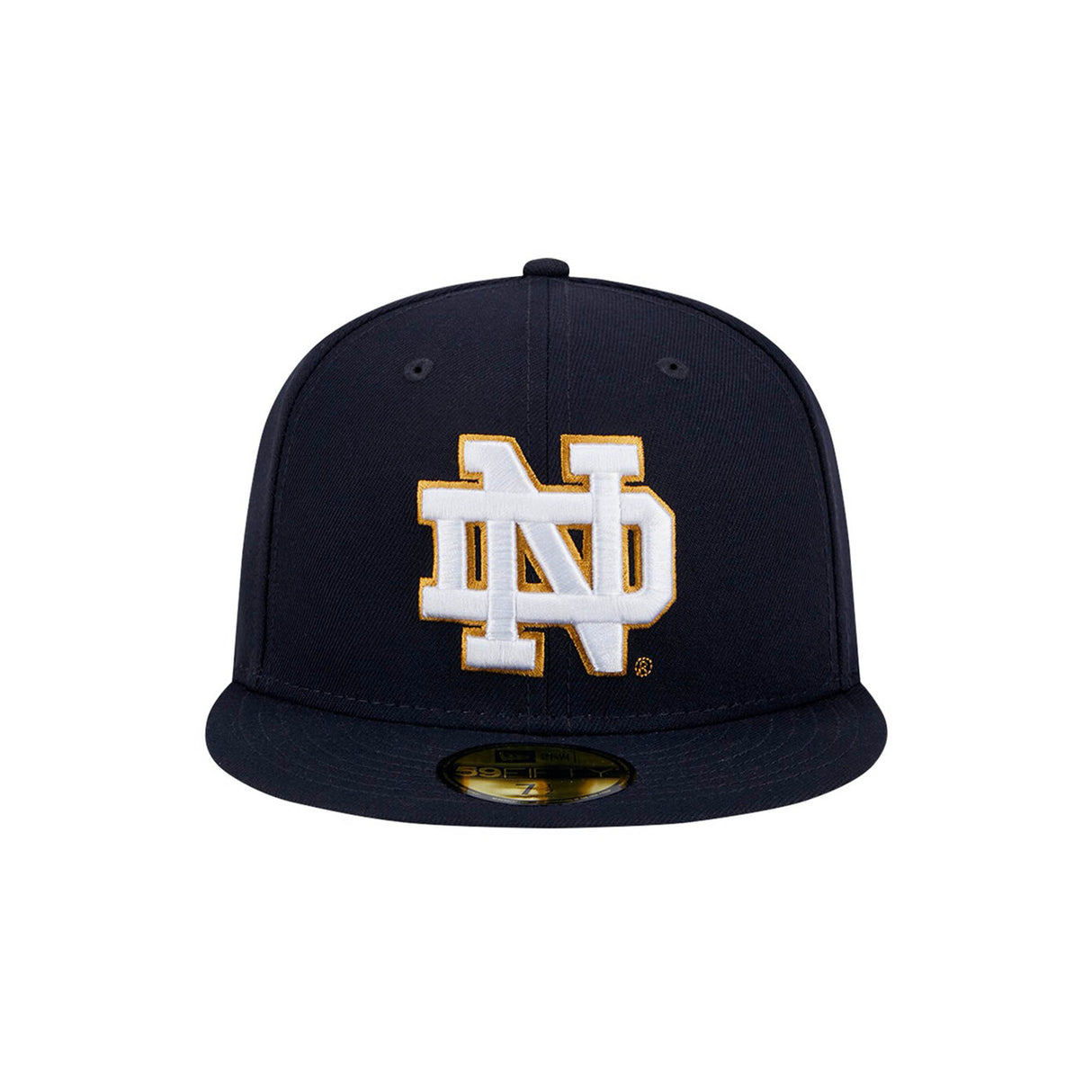 New Era Notre Dame Fighting Irish 59FIFTY Fitted Hat – Navy & Gold