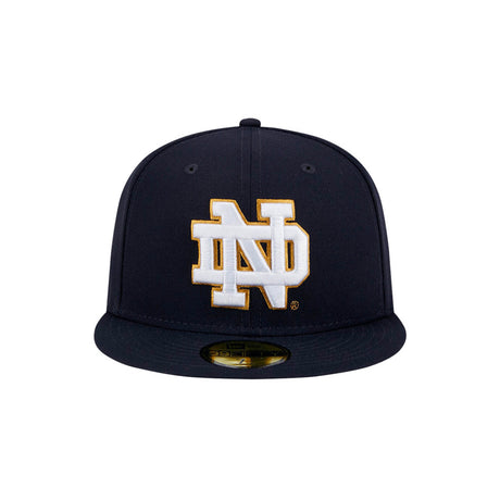 New Era Notre Dame Fighting Irish 59FIFTY Fitted Hat – Navy & Gold