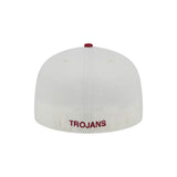 USC Trojans New Era Red Chrome & Cream 59FIFTY Fitted Hat