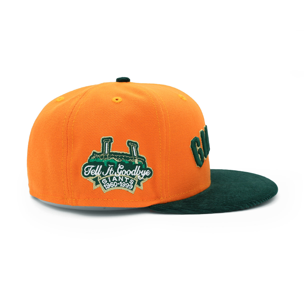 San Francisco Giants Orange and Forest Corduroy REALTREE® 59FIFTY