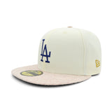 Los Angeles Dodgers Heather & Navy 59FIFTY Fitted