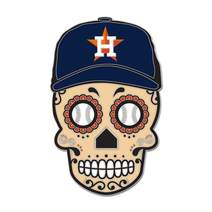 Houston Astros Sugar Skull Collector Pin