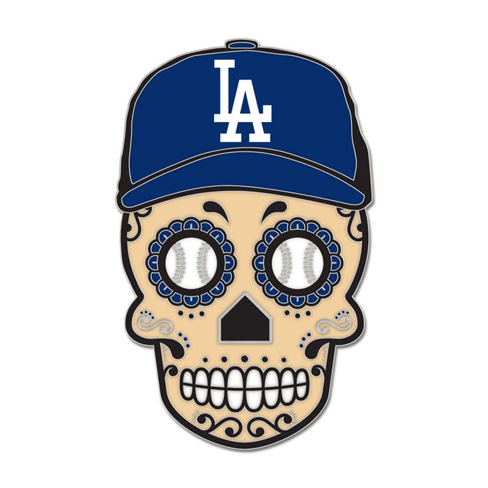 Los Angeles Dodgers Sugar Skull Collector Enamel Pin