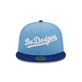 Los Angeles Dodgers Retro City Light Blue 59FIFTY Fitted Hat