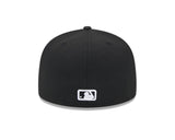 Tampa Bay Rays Black and White 59FIFTY Fitted