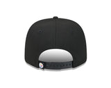 Pittsburgh Steelers Logo Black 9SEVENTY Stretch-Snap Hat