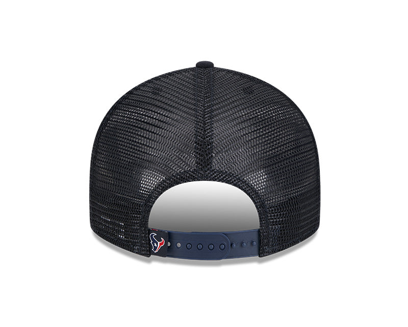 Houston Texans Navy 9FIFTY Snapback Trucker Hat