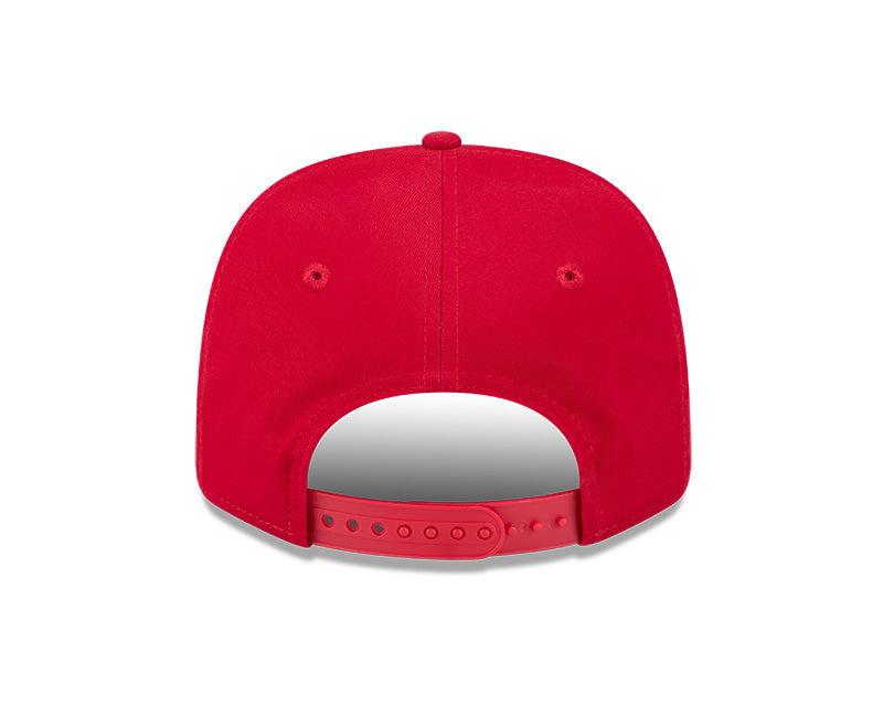 San Francisco 49ers Wordmark Red 9SEVENTY Rope Snapback Hat