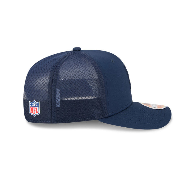 Seattle Seahawks Performance 2025 NFL Sideline Collection Navy 9SEVENTY Snapback Hat